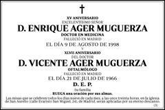 Enrique y Vicente Ager Muguerza